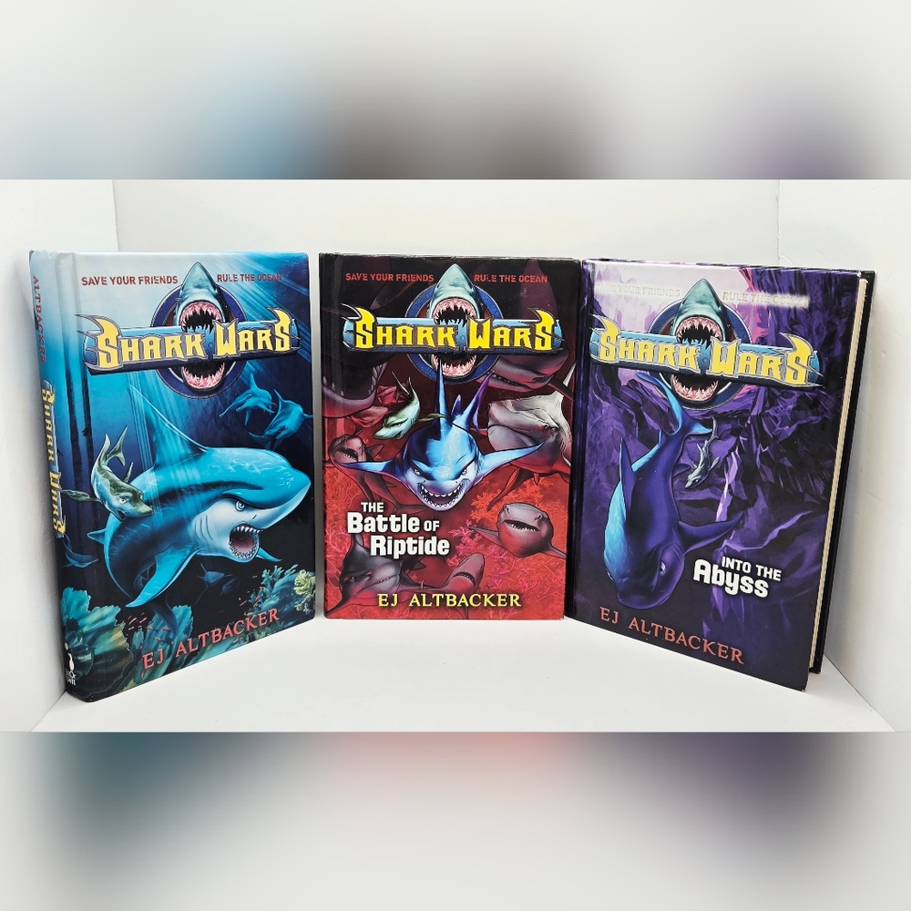 Shark Wars 1-3 By EJ Altbacker‎ - All Hard Cover